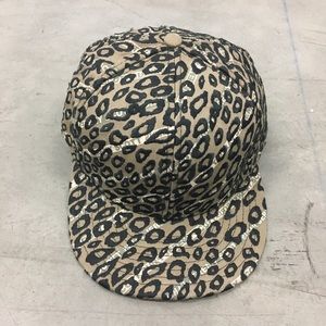 Jeremy Scott SnapBack baseball cap hat leopard